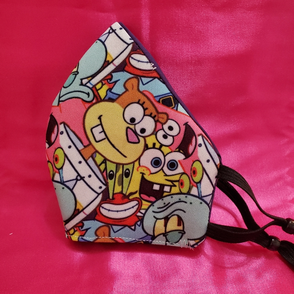 SpongeBob face mask